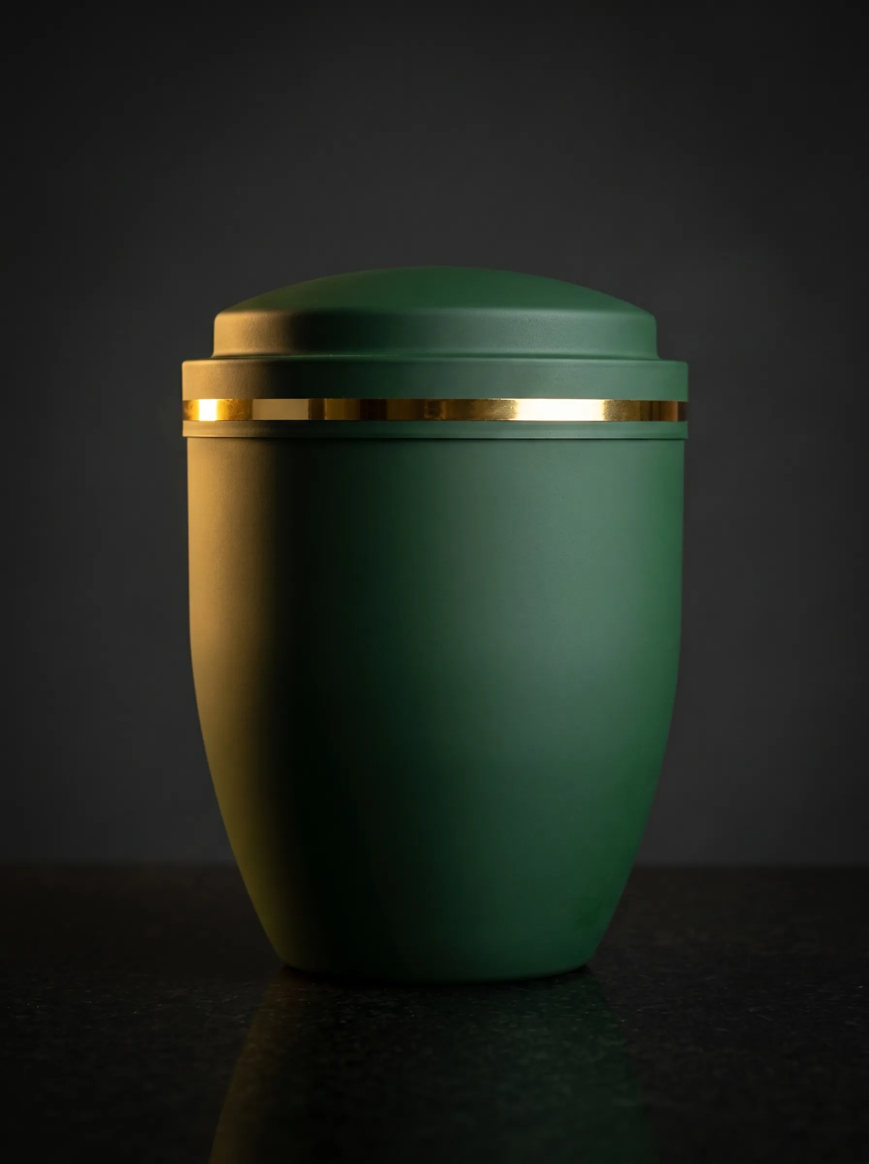 Pote base verde com saco